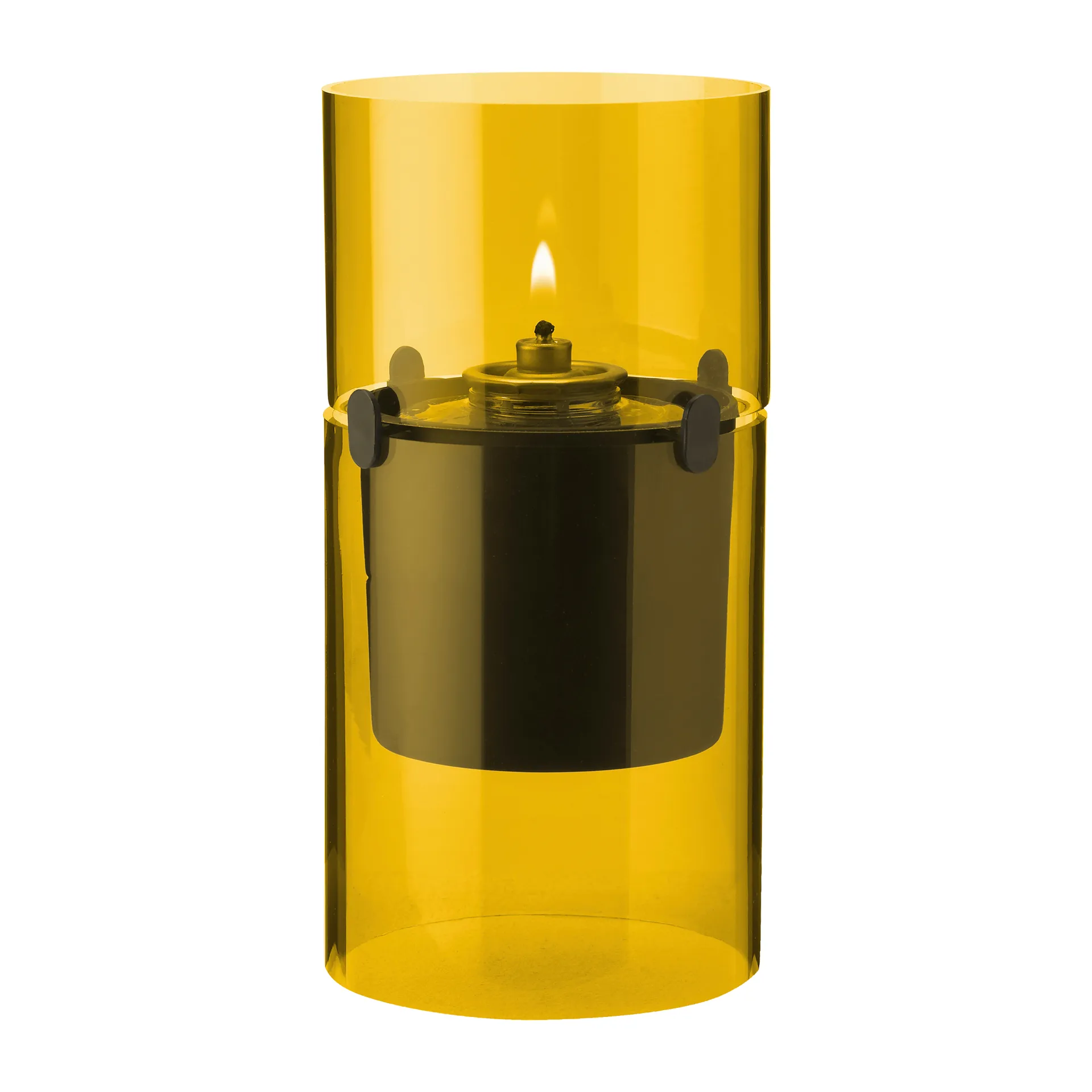 Lucie olielampe 17,5 cm, Amber Stelton