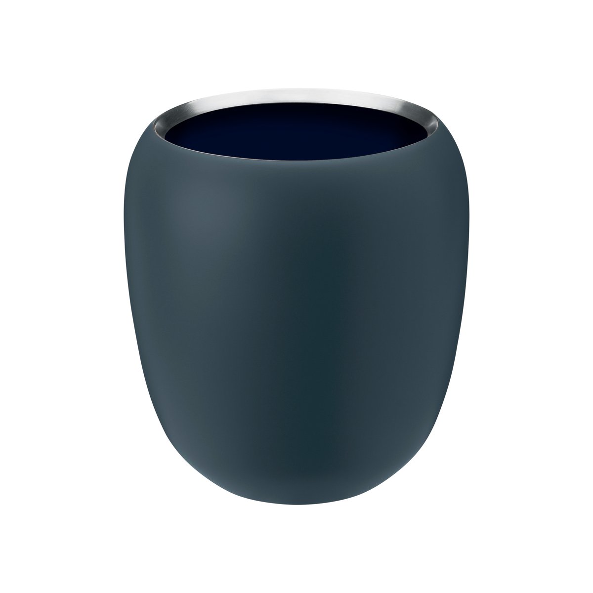 Stelton Ora vase 17 cm Dusty blue/Midnight blue