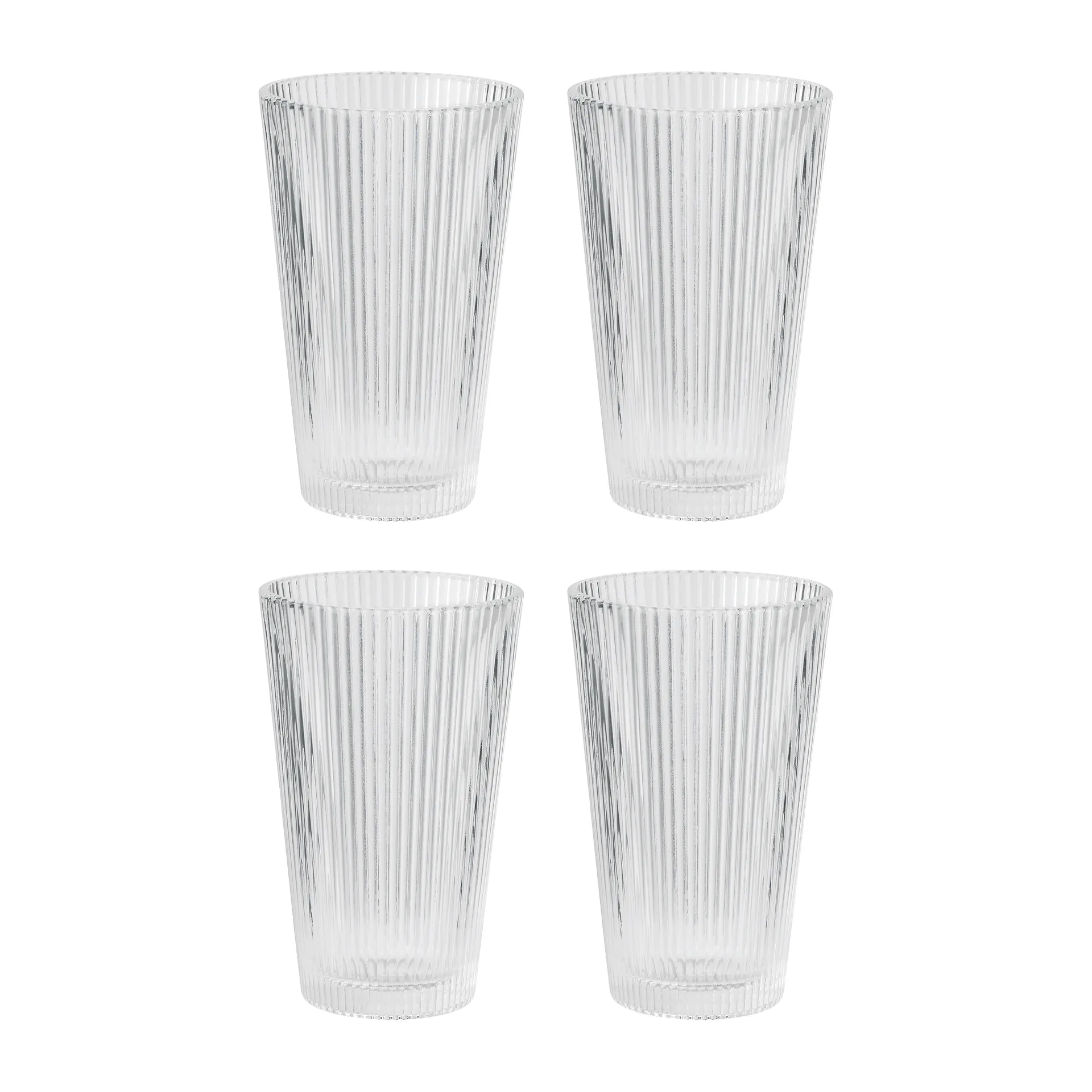 Pilastro drikkeglas 35 cl 4-pak, Clear Stelton