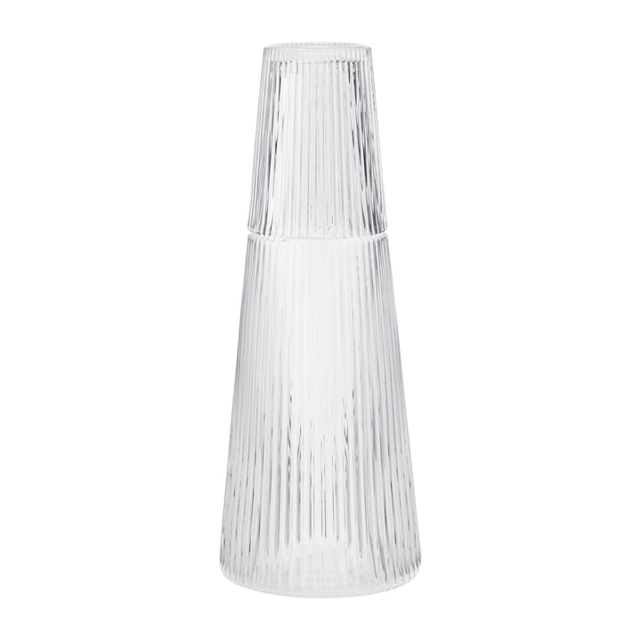 Pilastro karaffel med drikkeglas, Clear Stelton