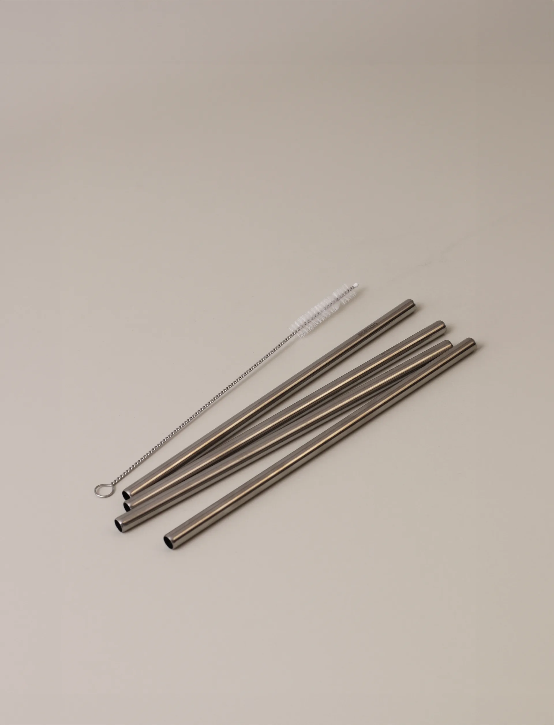 Stelton genanvendelige sugerør 4-pak, Steel Stelton