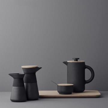 Theo stempelkande - sort - Stelton