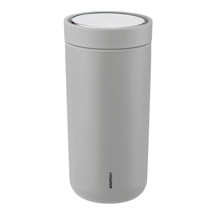 To Go Click krus 0.4 l - Mat light grey - Stelton