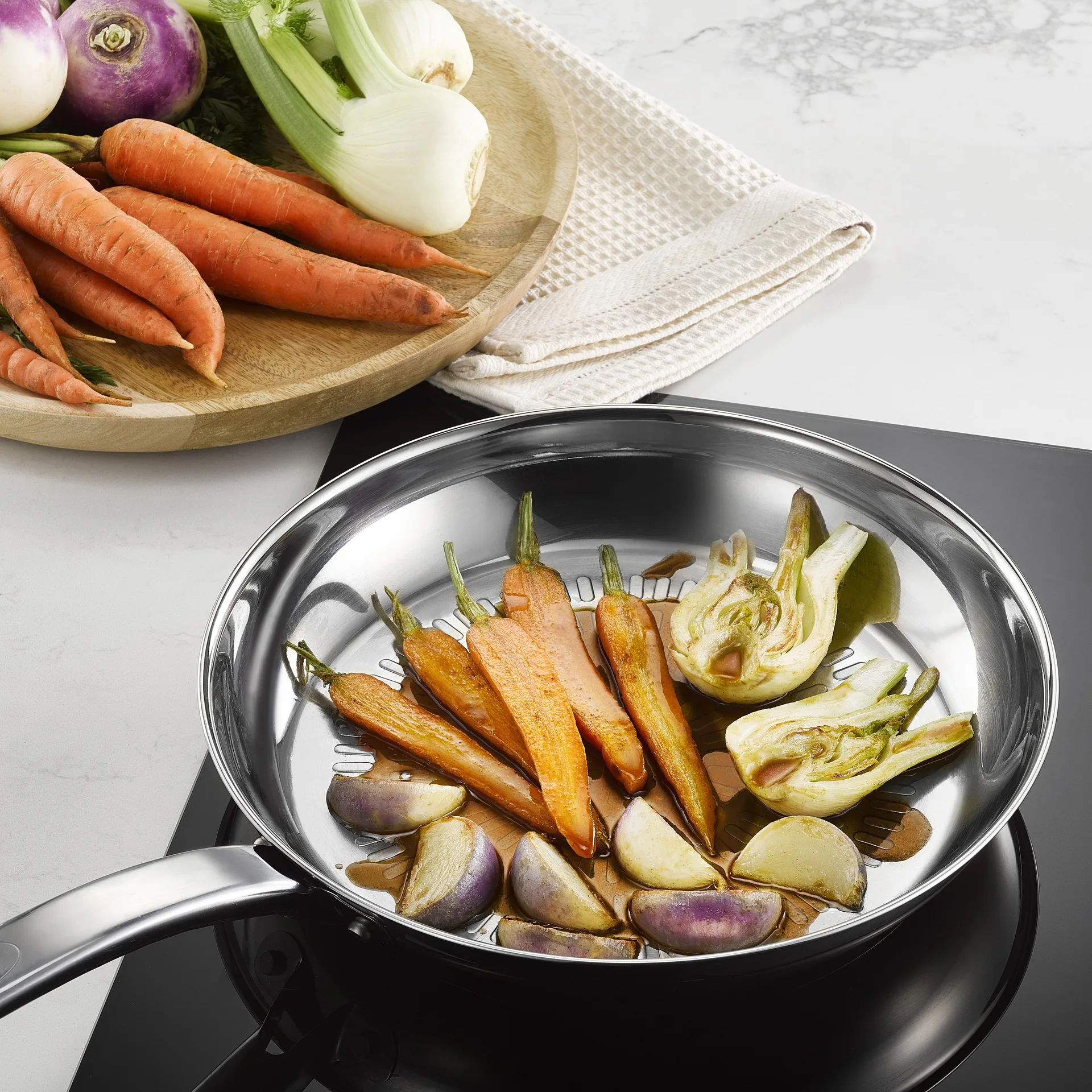 Intuition Techdome stegepande, Ø24 cm Tefal