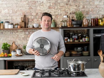 Jamie Oliver Cook's Classics kasserollesæt m/7 dele  - Rustfrit stål - Tefal