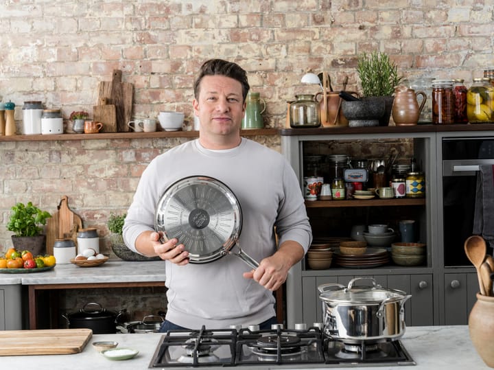 Jamie Oliver Cook's Classics kasserollesæt m/7 dele , Rustfrit stål Tefal
