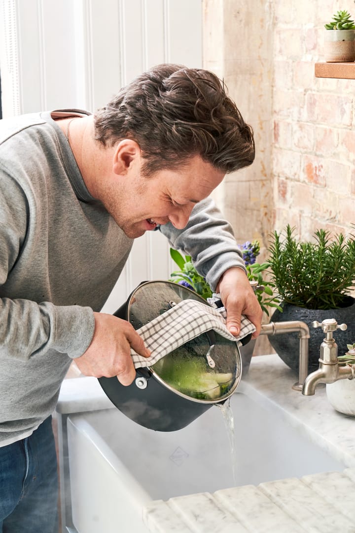 Jamie Oliver Quick & Easy gryde hårdt anodiseret, 3 L
 Tefal