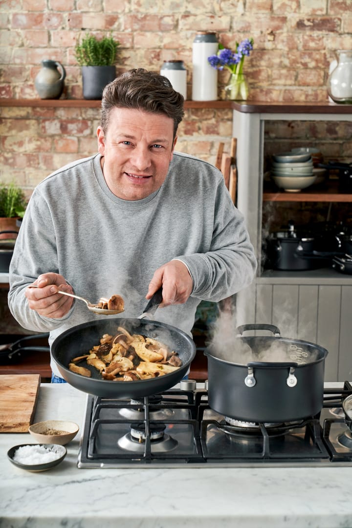 Jamie Oliver Quick & Easy stegepande hårdt anodiseret, 26 cm Tefal