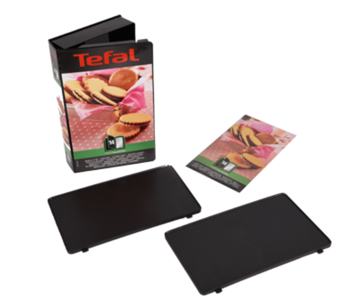 Tefal Snack Collection kiksplader til sandwichgrill Sort