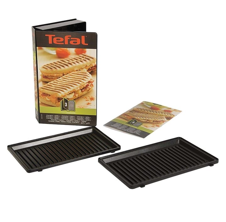Snack Collection panini plade til sandwichgrill, Sort Tefal