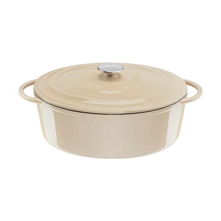 Tefal LOV oval gryde 7,2 L - Beige - Tefal