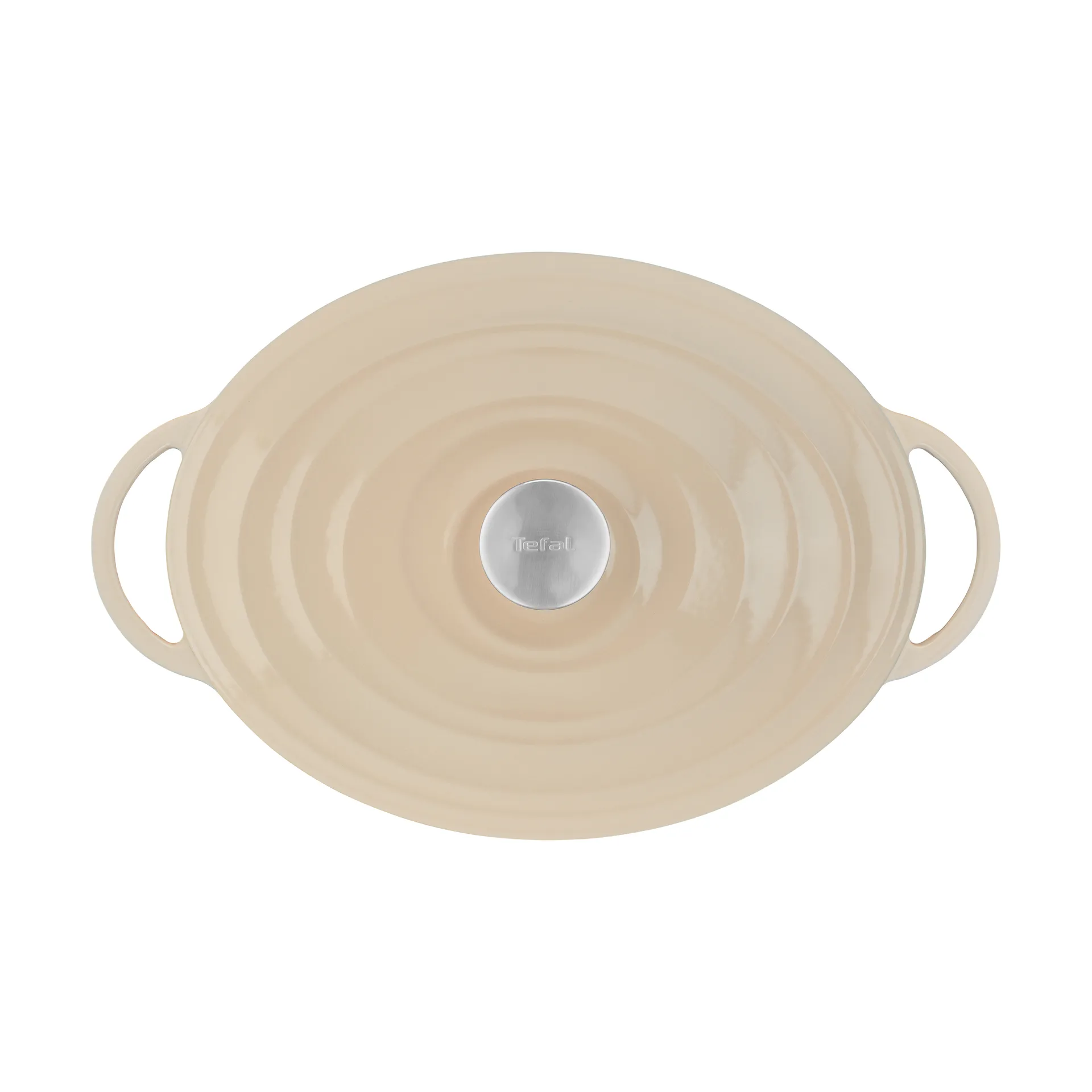Tefal LOV oval gryde 7,2 L, Beige Tefal