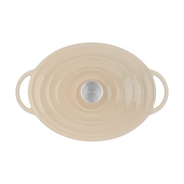 Tefal LOV oval gryde 7,2 L - Beige - Tefal