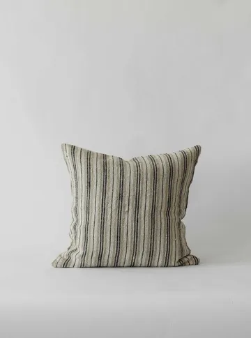 Aston pudebetræk hør 50x50 cm - Black - Tell Me More