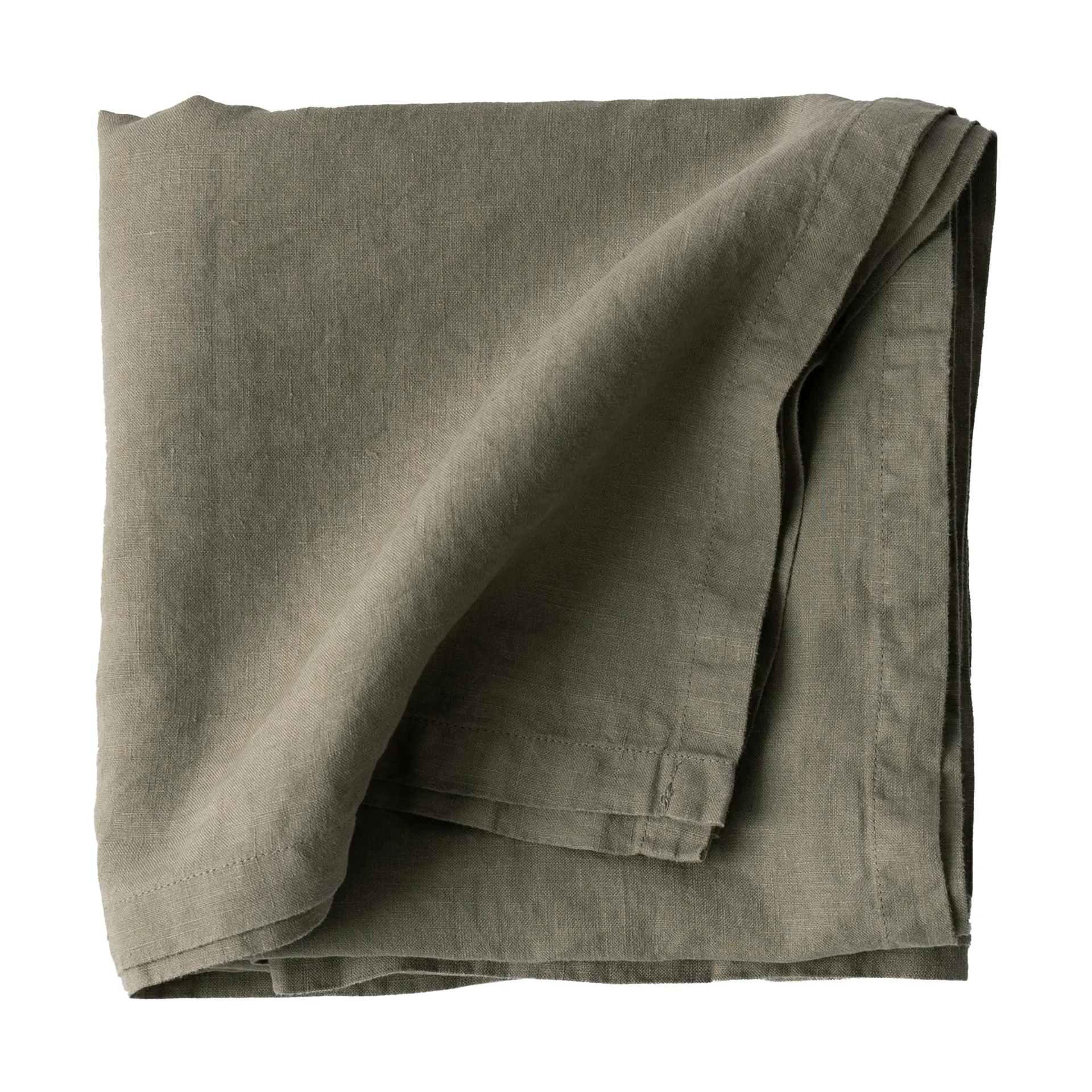 Borddug linned 175x175 cm, Olive Tell Me More