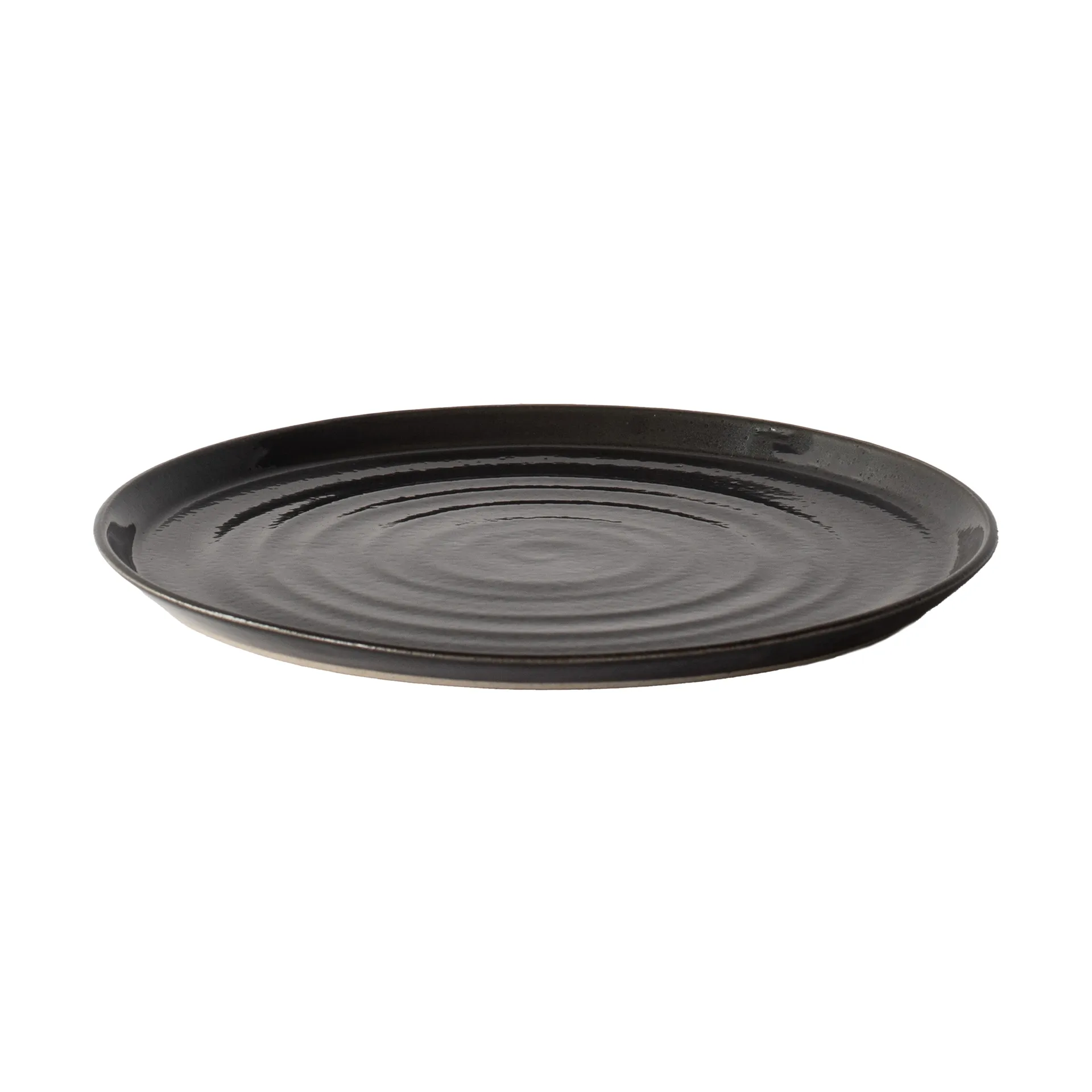 Fenix middagstallerken Ø29 cm, Brun-sort Tell Me More