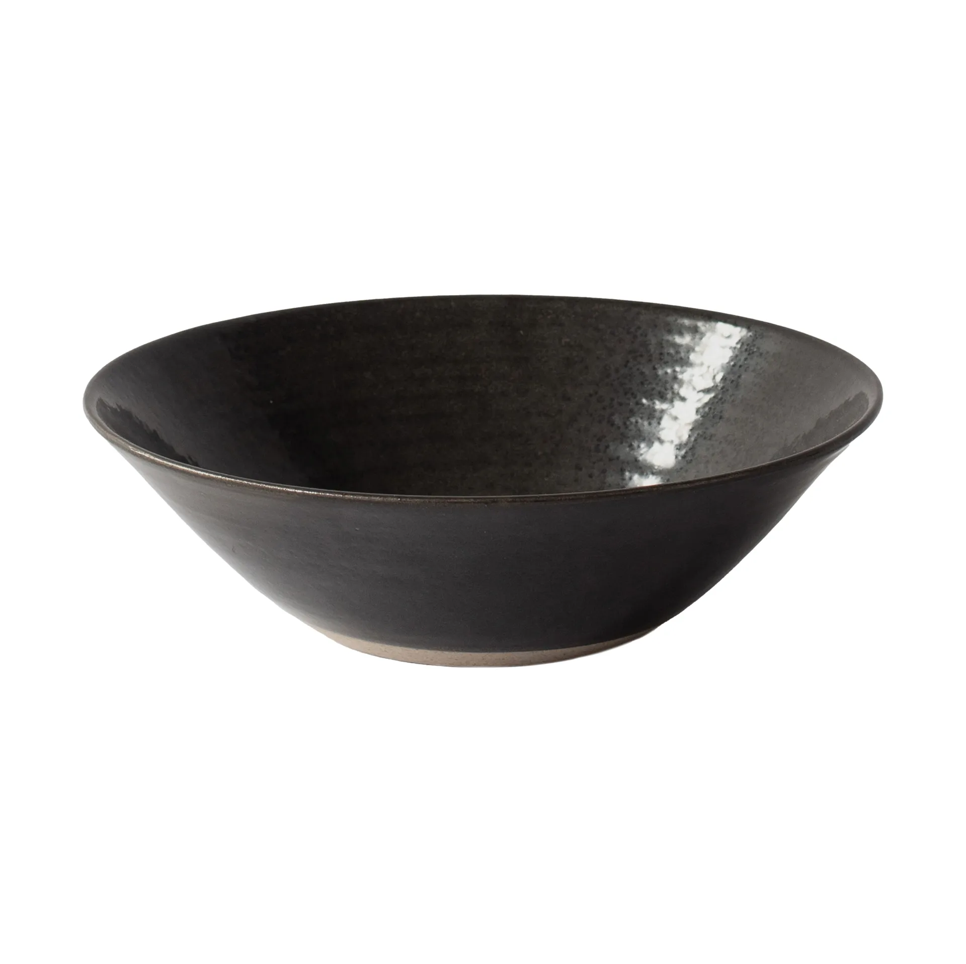 Fenix serveringsskål medium Ø23,5 cm, Brun-sort Tell Me More
