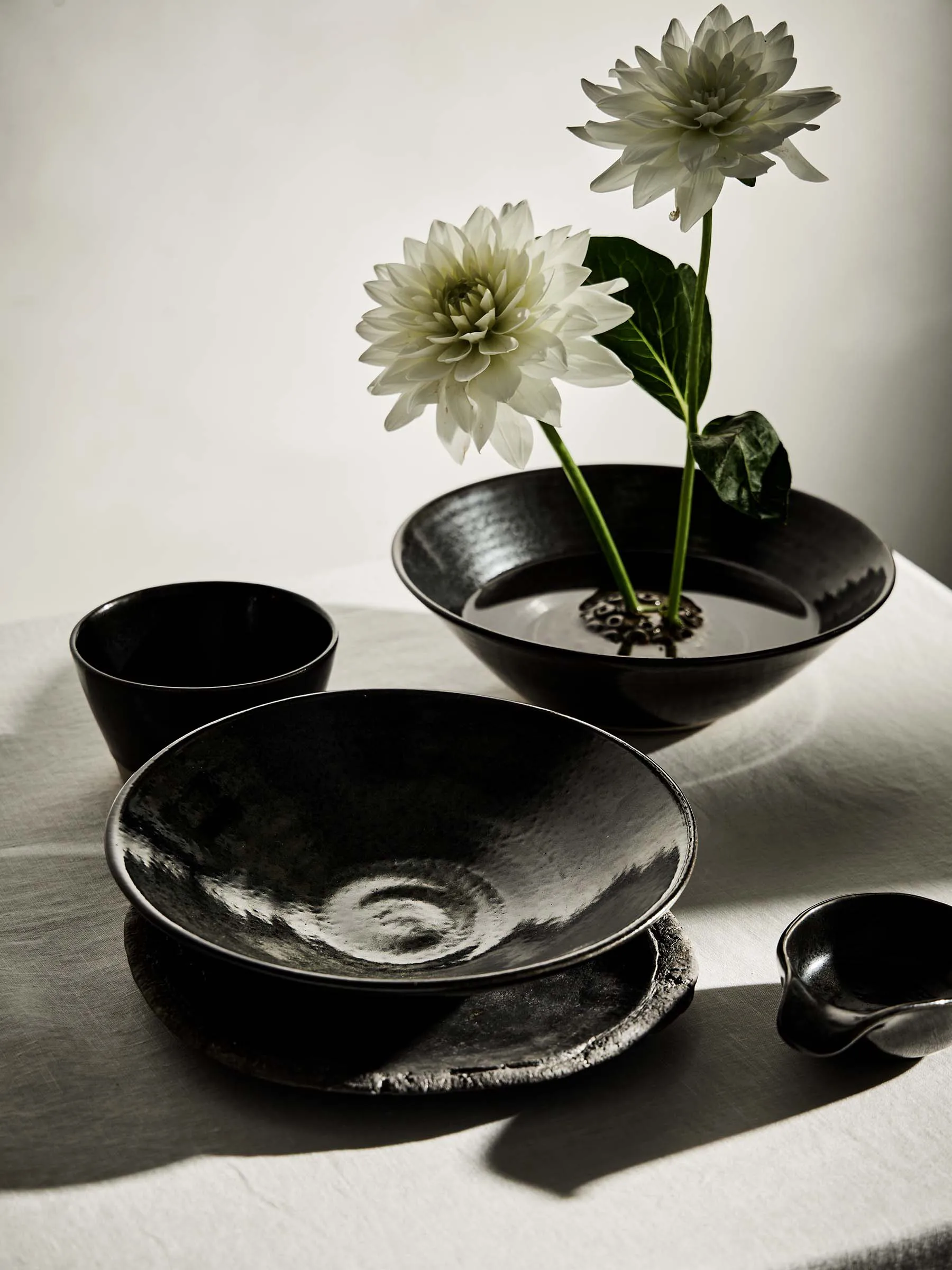 Fenix serveringsskål mini 8x12 cm, Brun-sort Tell Me More