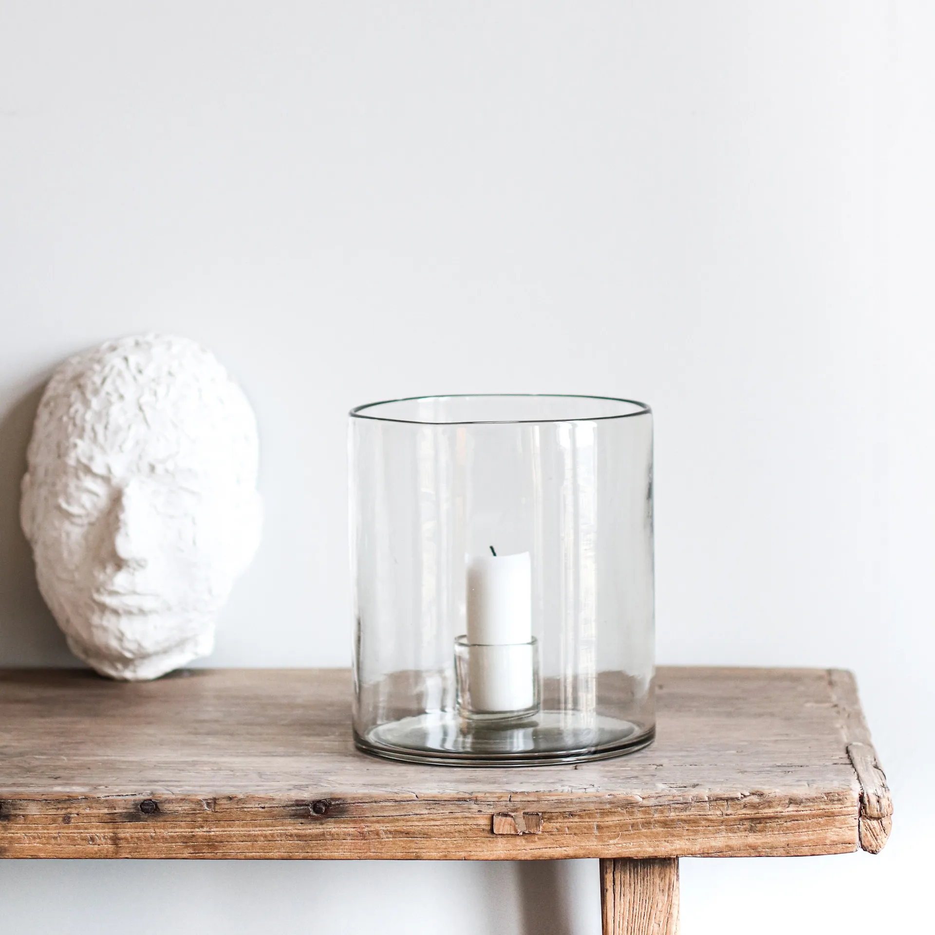 Luna lysestage Ø20 cm, Klar Tell Me More