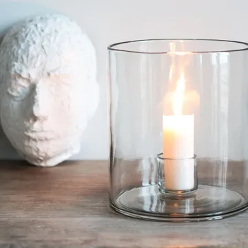 Luna lysestage Ø20 cm - Klar - Tell Me More