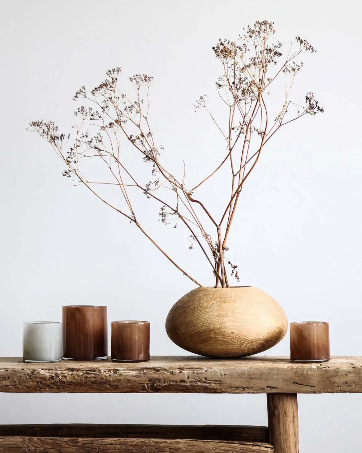 Lyric fyrfadsstage L, Brun Tell Me More