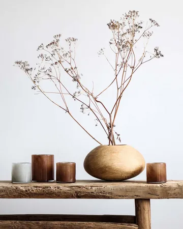 Lyric fyrfadsstage L - Brun - Tell Me More