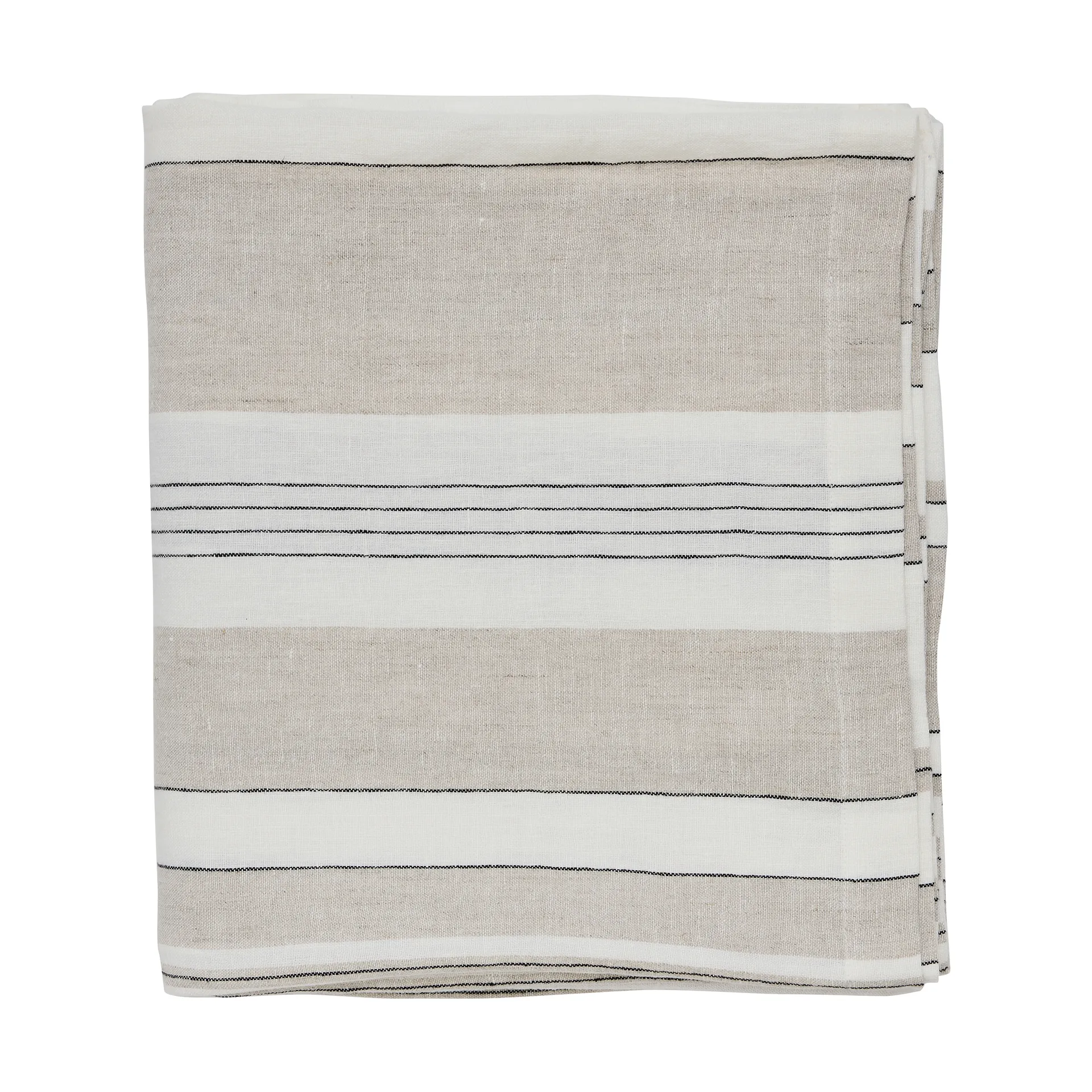 Noah borddug, Beige stripe, 145x330 cm Tell Me More