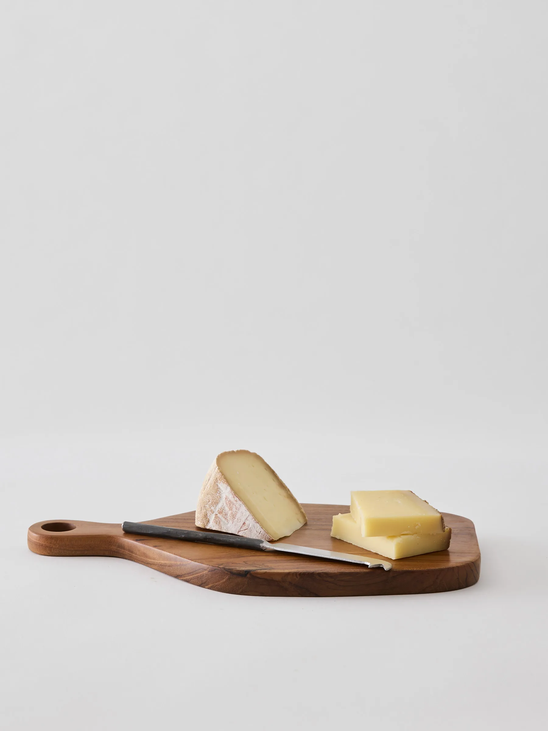 Teak serveringsbræt, 17,5 x 30 cm Tell Me More