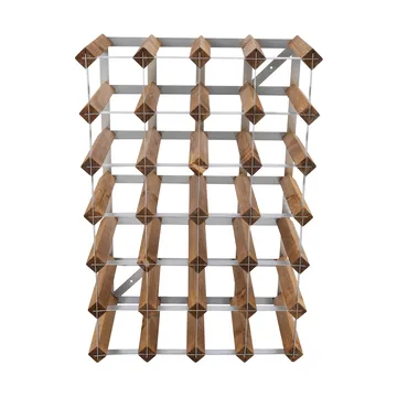The Swedish Wine Rack Factory vinstativ monteret - 30 flasker-lys fyrretræ - The Swedish Wine Rack Factory