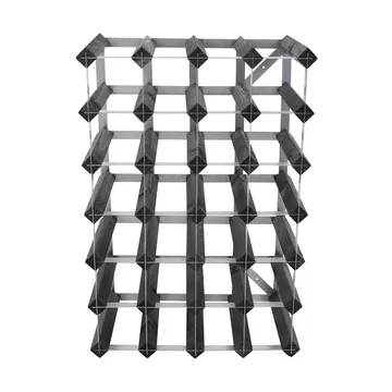 The Swedish Wine Rack Factory vinstativ monteret - 30 flasker-sort fyrretræ - The Swedish Wine Rack Factory