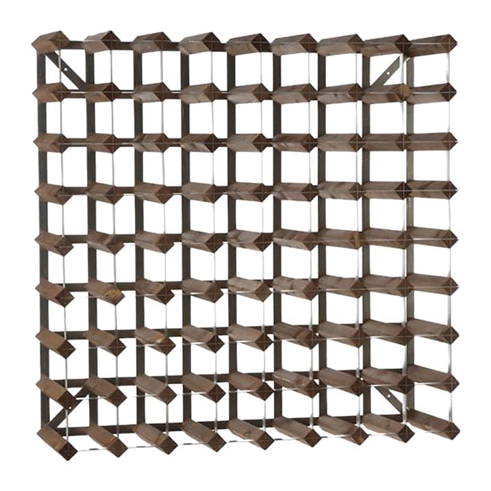 Traditionelle Wine racks vinstativ 72 flasker udbyggbart - Mørk eg - Traditional Wine Racks