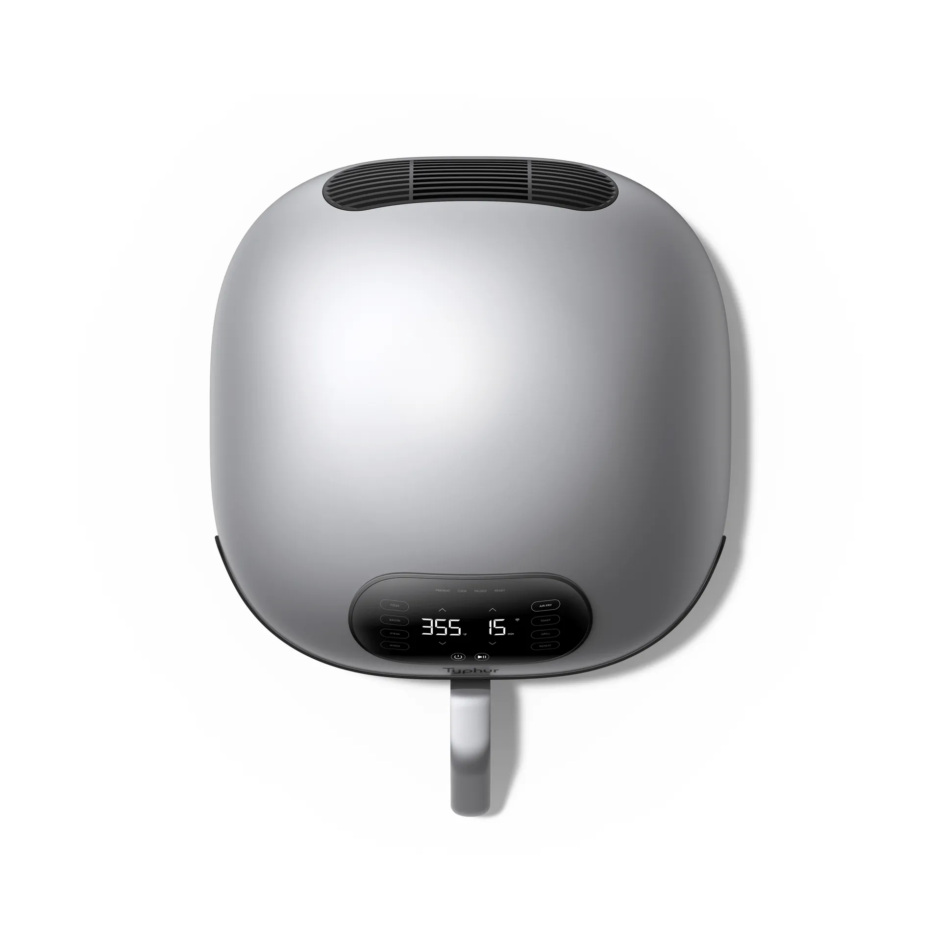 Typhur Dome 2 airfryer, Sølv-sort, 5,3 L Typhur