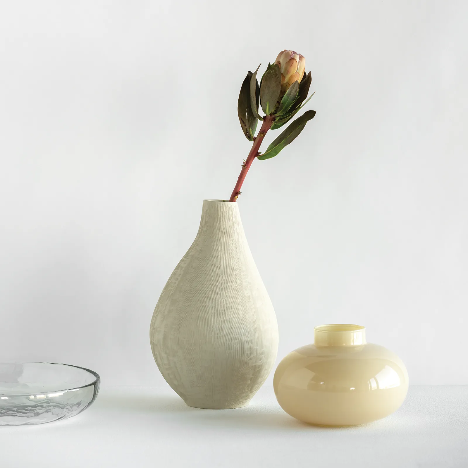 Bella vase Ø18,6 cm, French vanilla URBAN NATURE CULTURE