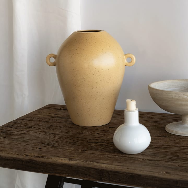 Bubble lysestage S 12 cm, Opaque white URBAN NATURE CULTURE