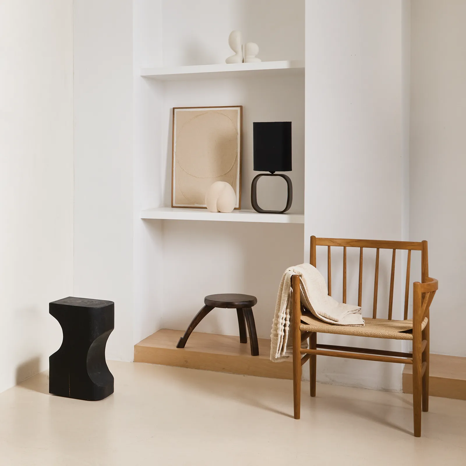 Chou lysestage 2 dele, Hvid URBAN NATURE CULTURE