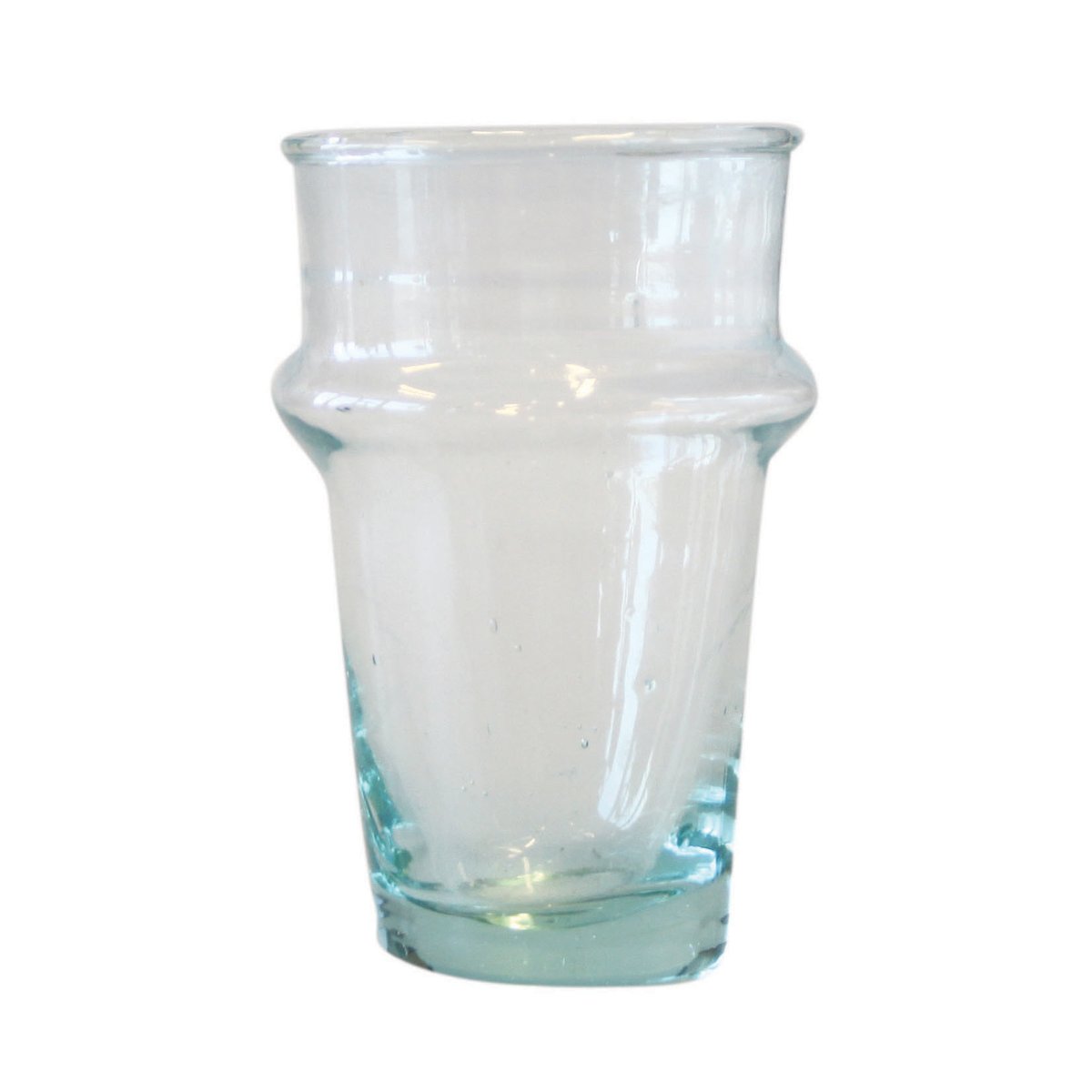 URBAN NATURE CULTURE Drikkeglas genanvendt glas stort Klar/Grøn