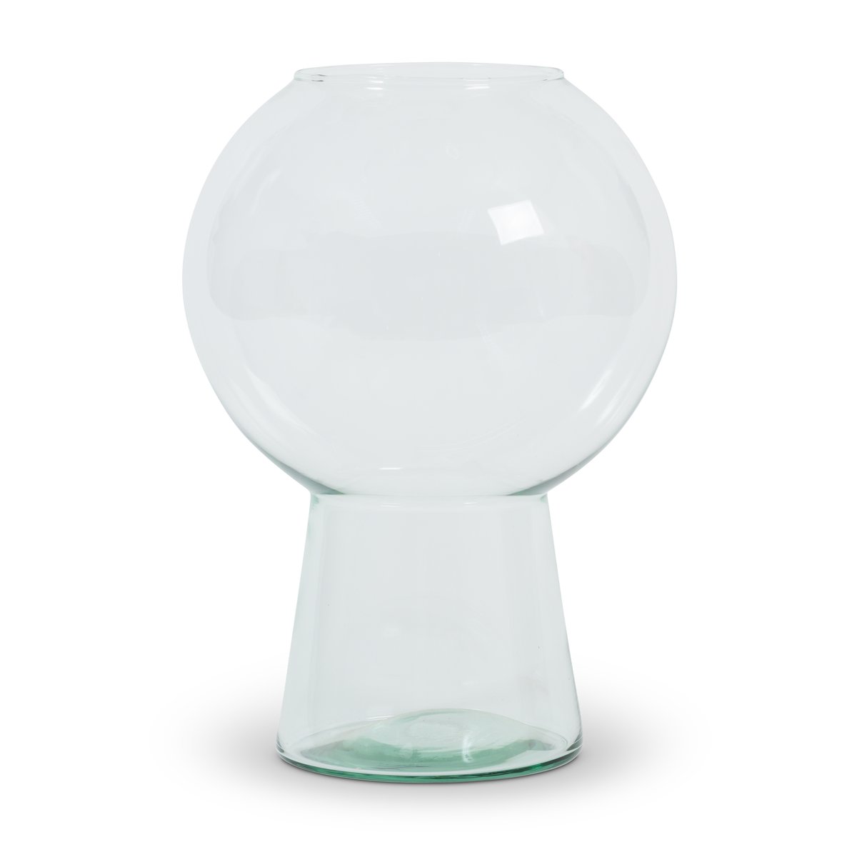 URBAN NATURE CULTURE UNC vase genanvendt glas L 24,9 cm Klar
