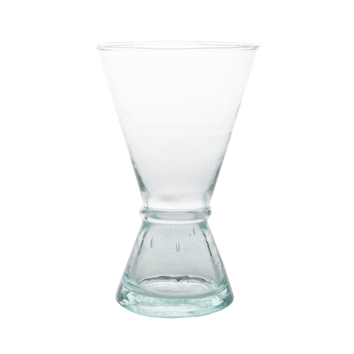 URBAN NATURE CULTURE Vinglas genanvendt glas medium Klar/Grøn
