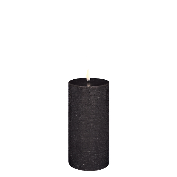Uyuni Lighting Pillar LED-lys 7,8 x 15 cm Sort