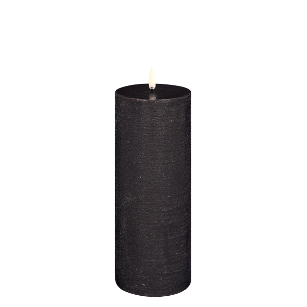 Uyuni Lighting Pillar LED-lys 7,8 x 20 cm Sort