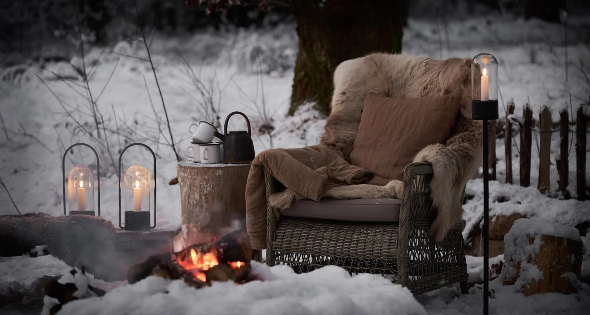 Udendørs holder til Lanterna 34 cm, Sort Uyuni Lighting