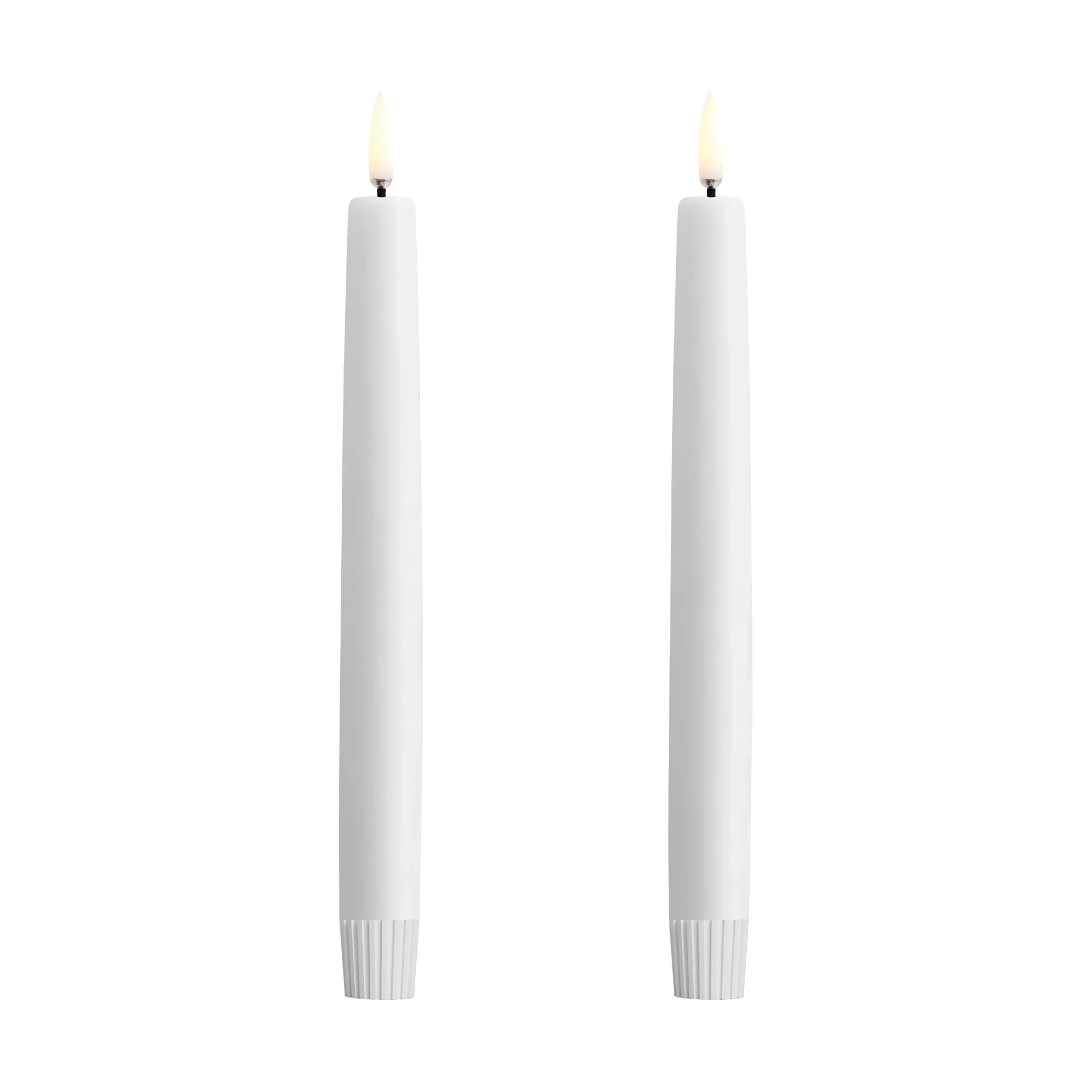 Uyuni LED Kronelys hvid 2-pak, Ø2,3x20 cm Uyuni Lighting