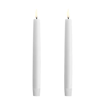 Uyuni LED Kronelys hvid 2-pak - Ø2,3x20 cm - Uyuni Lighting