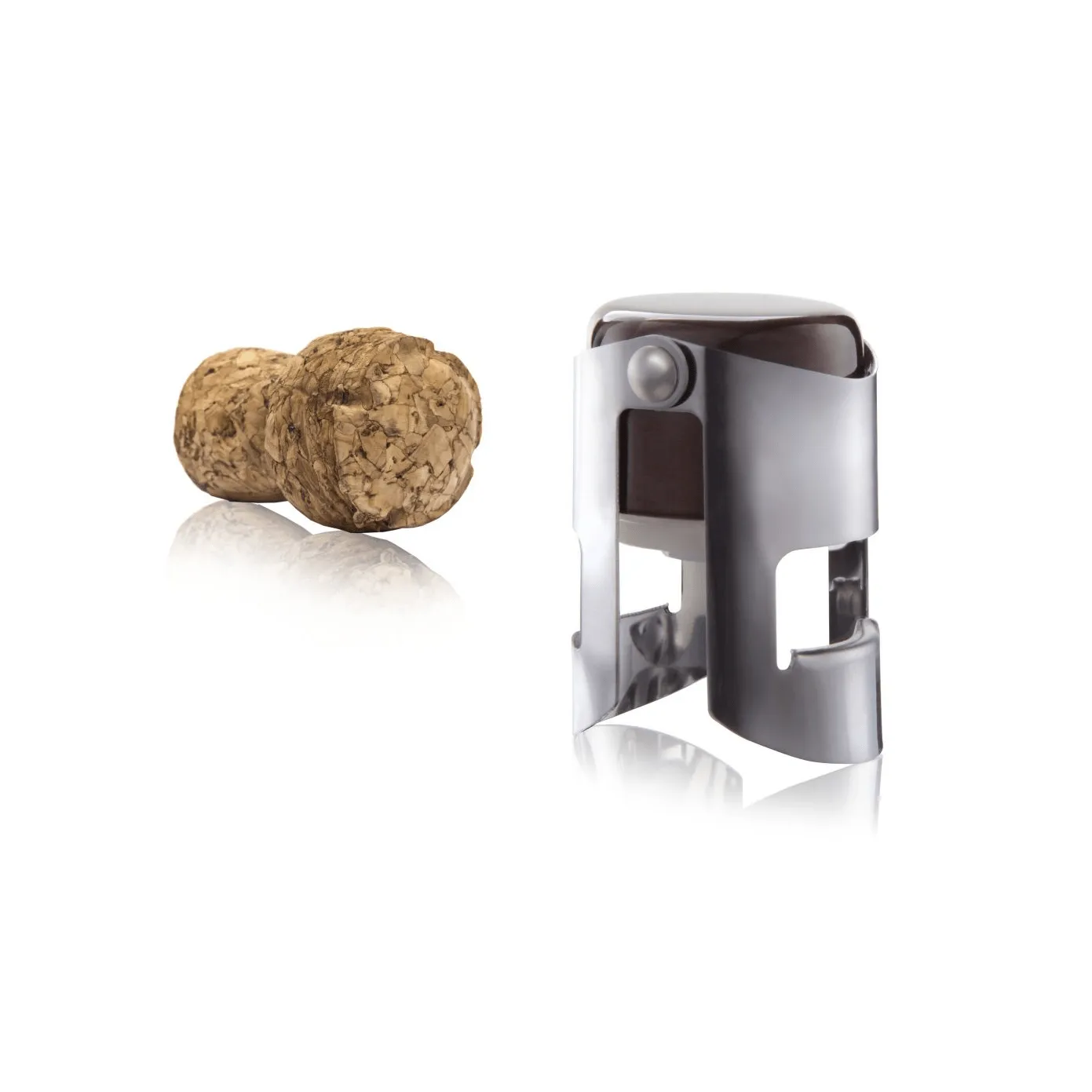 Vacuvin champagne stopper vinprop, Rustfrit stål Vacuvin