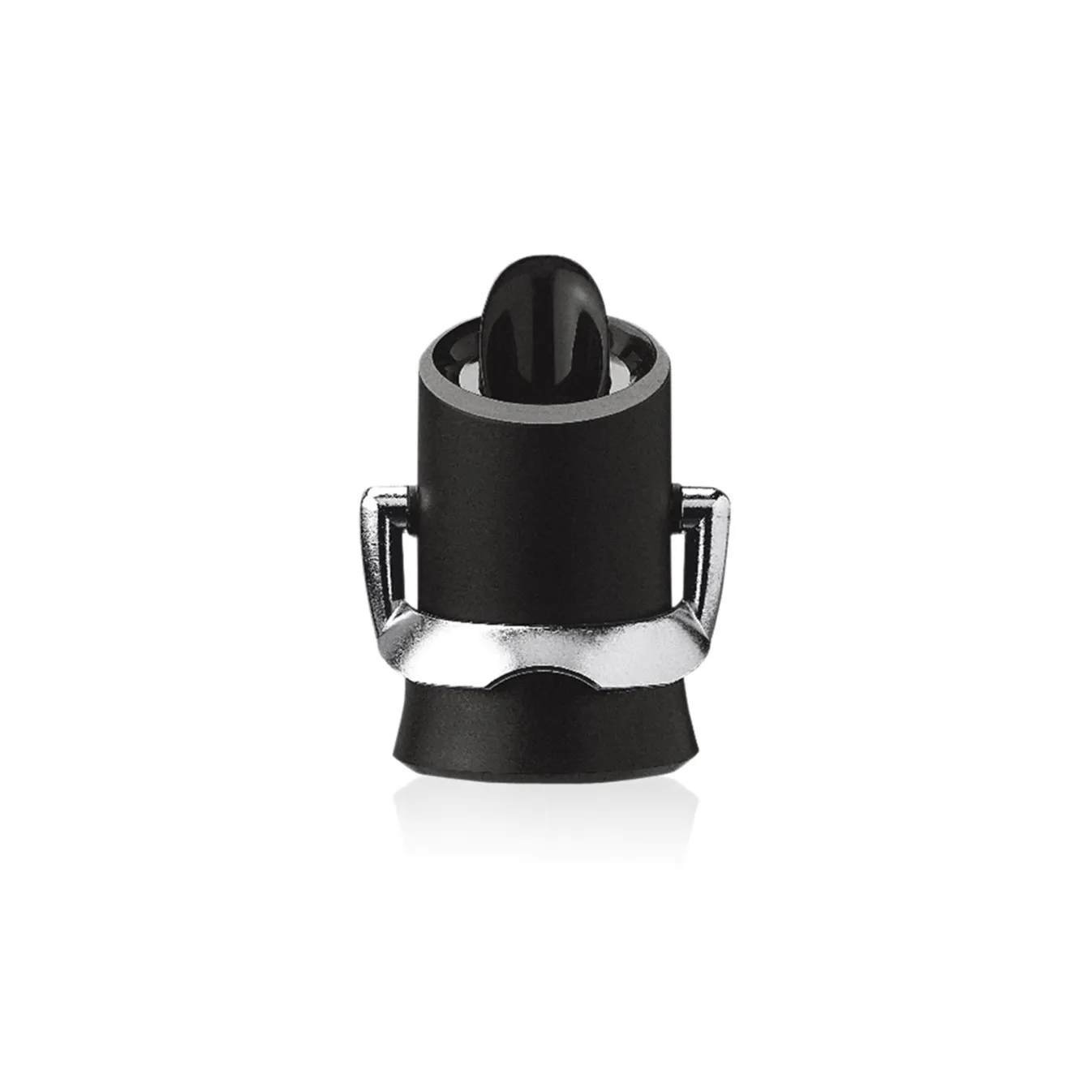 Vacuvin champagneforsegler og serverer, Sort Vacuvin