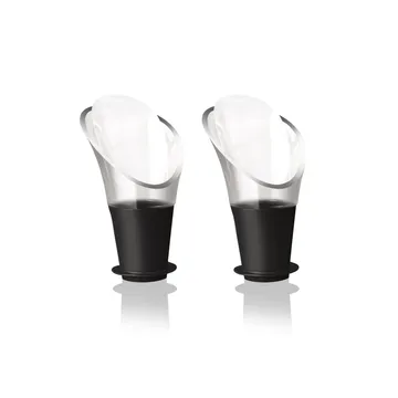 Vacuvin Crystal vinserverer - 2-pak - Vacuvin
