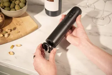 Vacuvin elektrisk vinåbner - Sort - Vacuvin