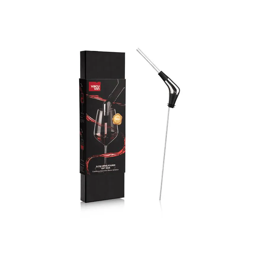 Vacuvin Slow Pourer gavesæt, Sort Vacuvin