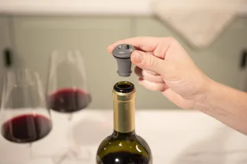 Vacuvin Wine Saver elektrisk vakuumpumpe - Sort - Vacuvin
