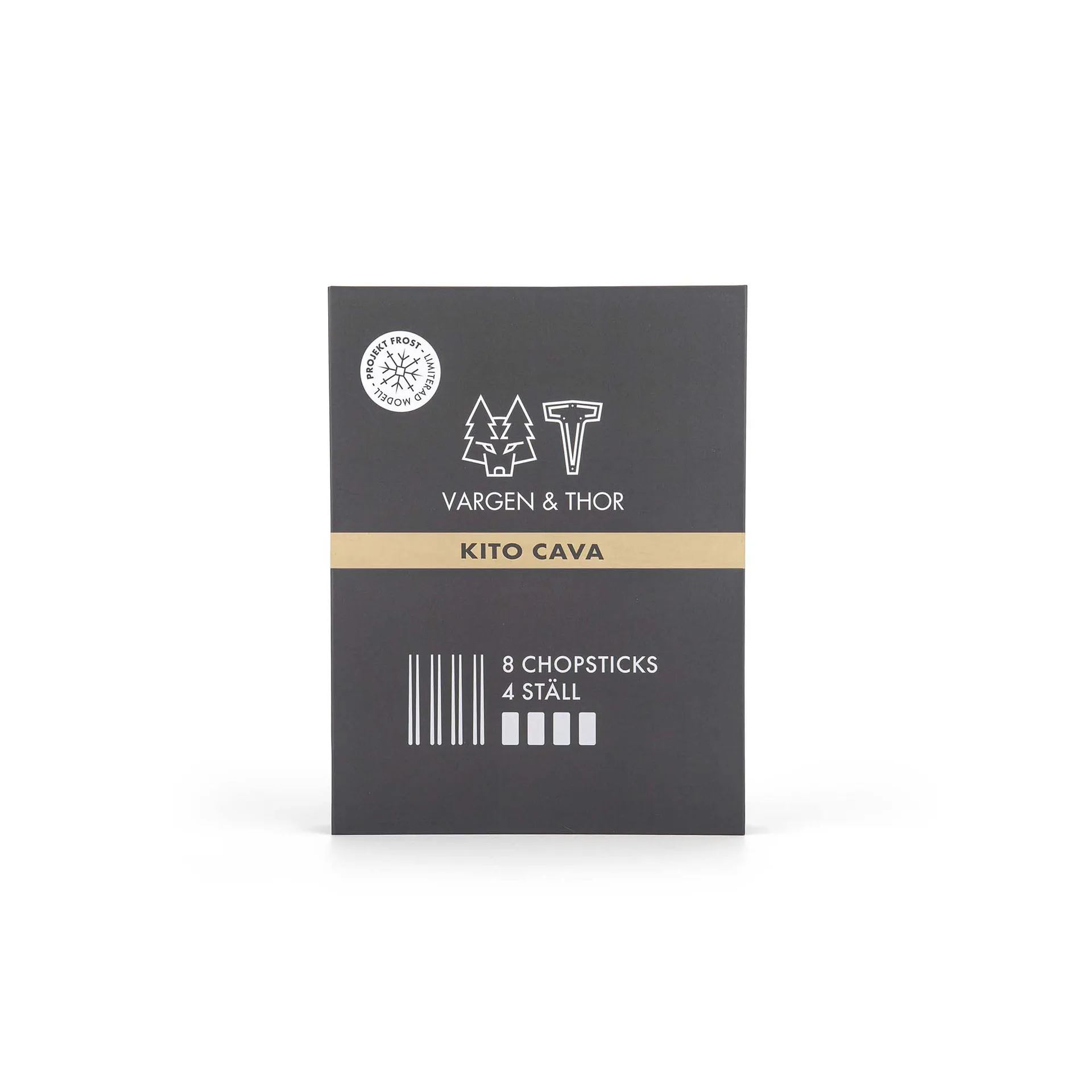 Kito Chopsticks spisepinde 4-pak, Cava Vargen & Thor